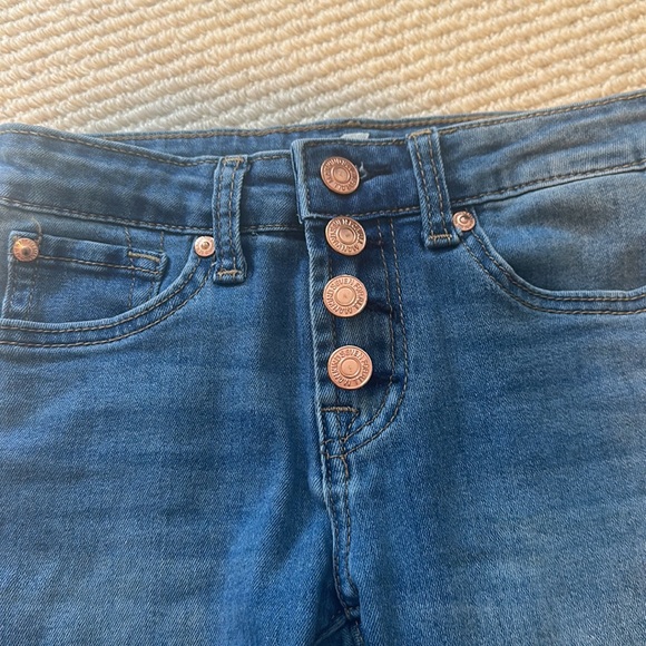 7 For all Man Kind skinny Jean girls size 8 - Picture 3 of 8